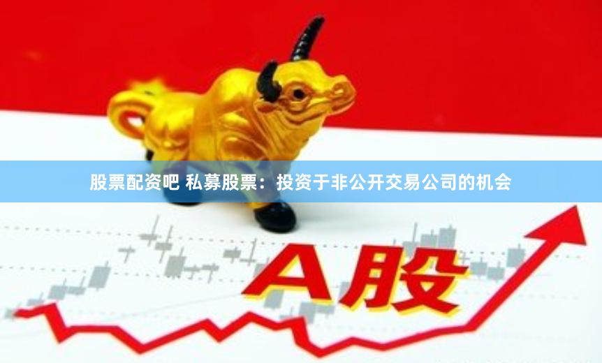 股票配资吧 私募股票：投资于非公开交易公司的机会